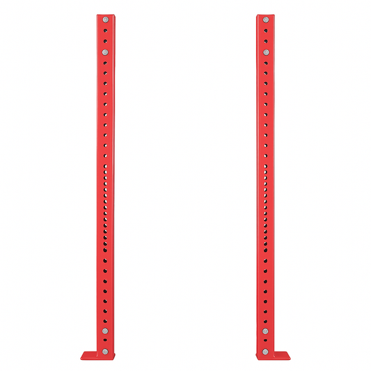 Scratch and Dent, X-3 Series Red Bolt Down Uprights | 2 Pack