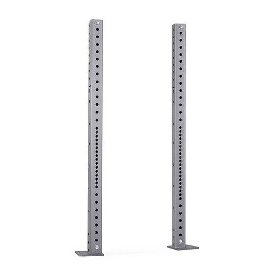 Scratch and Dent, X-3 Series Silver Bolt Down Uprights | 2 Pack