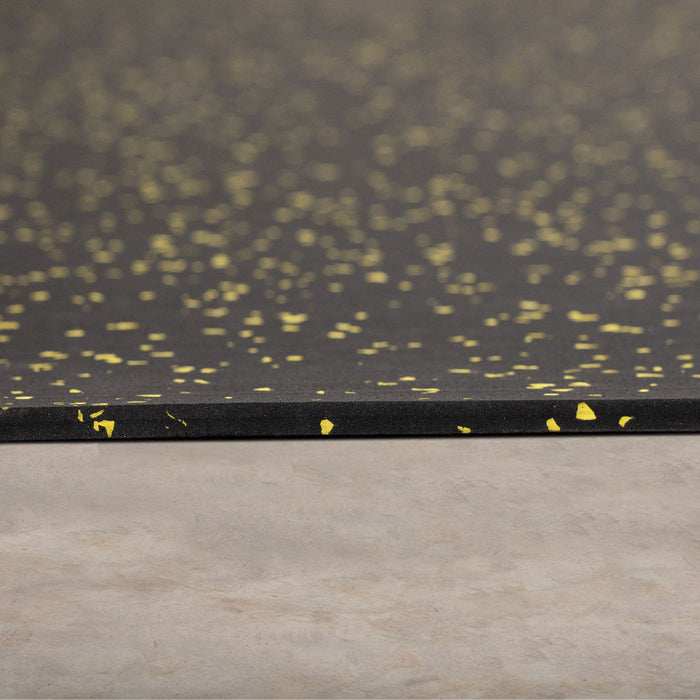 Yellow Crumb Rubber Gym Flooring Roll
