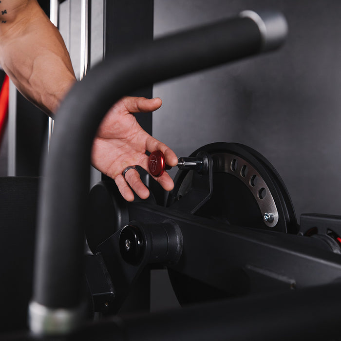 Selectorized Bicep and Tricep Machine