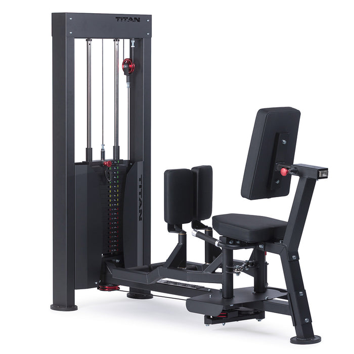 Selectorized Hip Abductor Adductor Machine