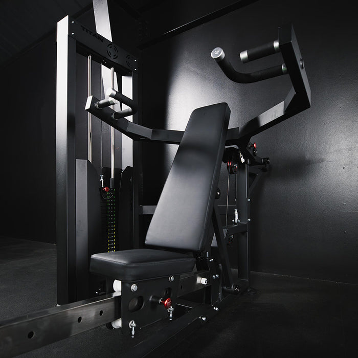 Selectorized Incline Chest & Shoulder Press