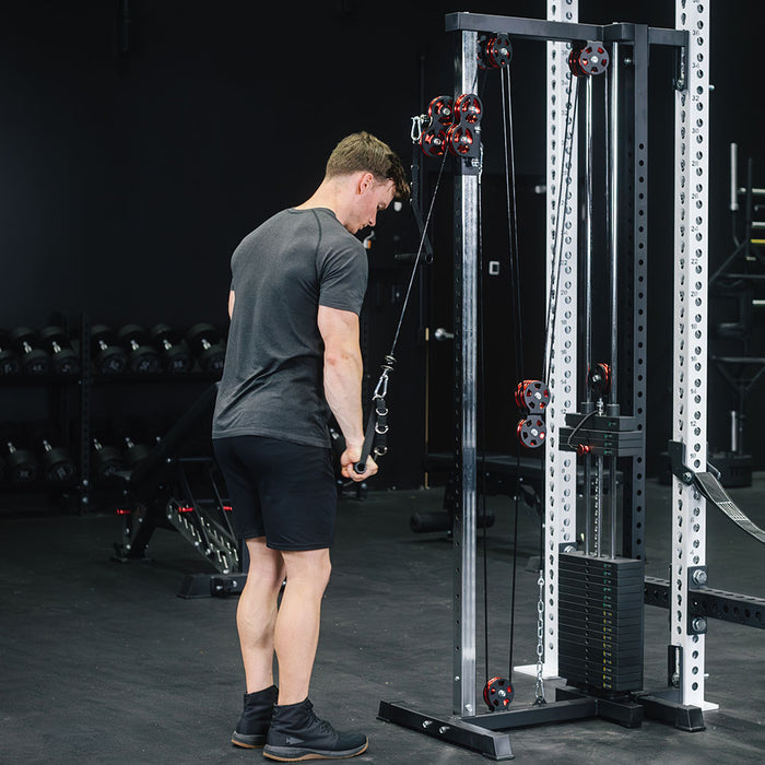 Selectorized Wall and Rack Mounted Pulley Towers | Short 82.5"