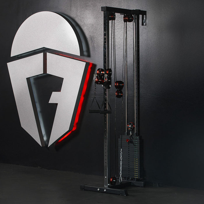 Selectorized Wall and Rack Mounted Pulley Towers | Short 82.5"