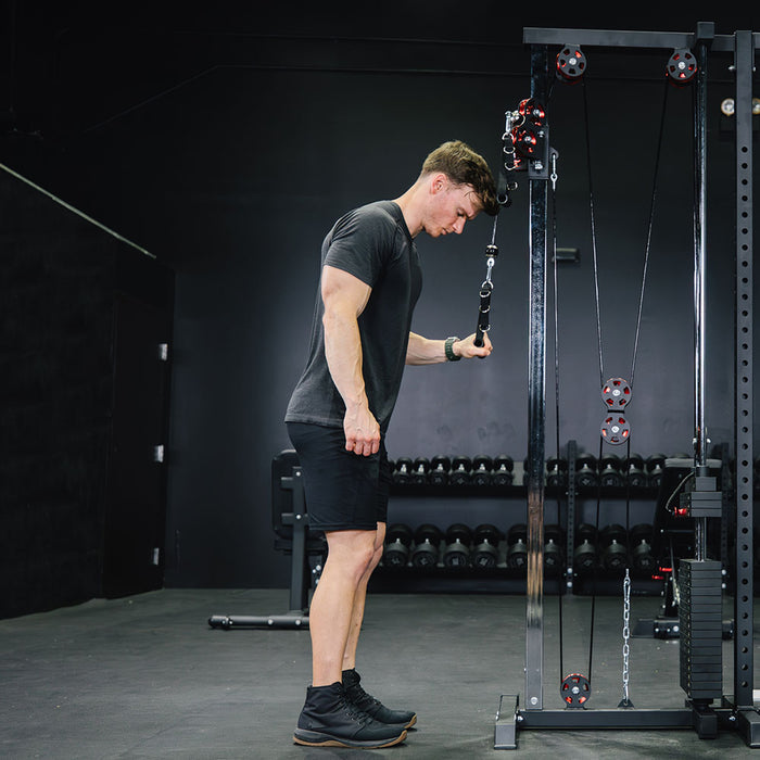 Selectorized Wall and Rack Mounted Pulley Towers | Short 82.5"