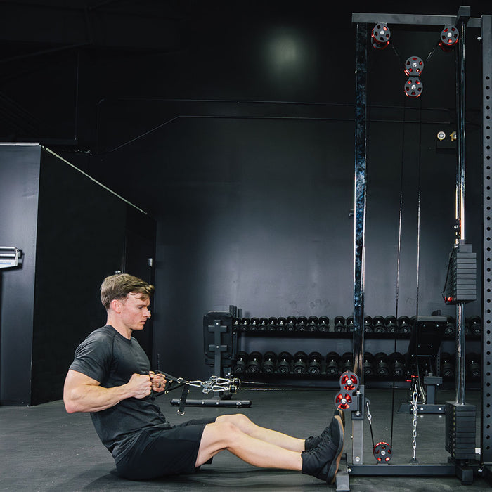Selectorized Wall and Rack Mounted Pulley Towers | Short 82.5"