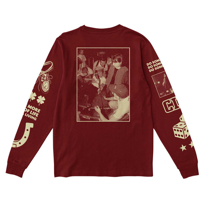 CIV Set Your Goals Maroon Long Sleeve back