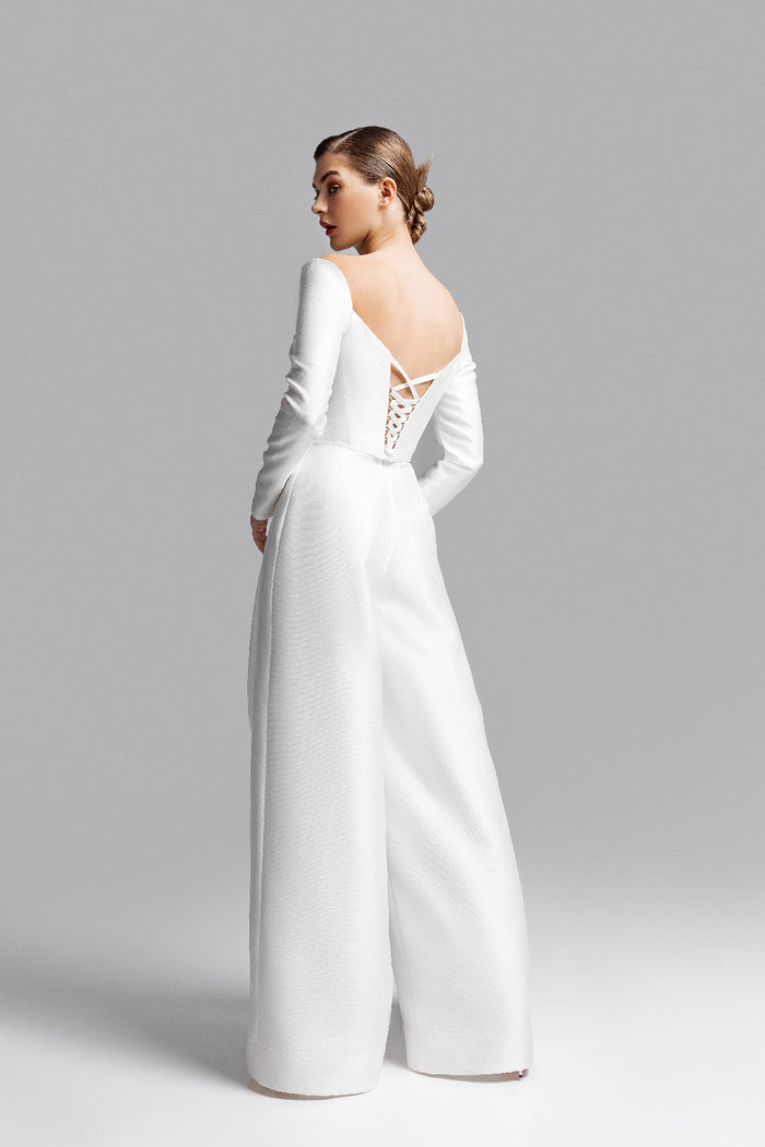 Sexy Off-The-Shoulder Corset With Long Sleeves ROXANA
