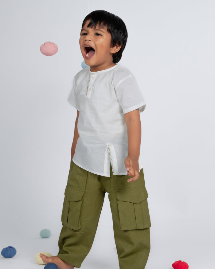 Signature Boy Pant - Green