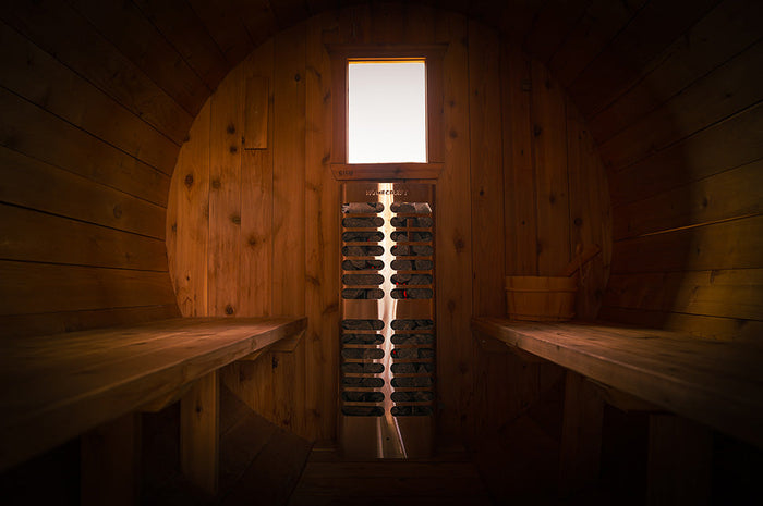 SISU The Eddy Barrel Sauna