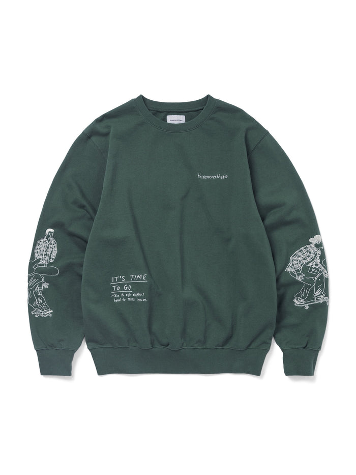 Sketch Embroidery Crewneck