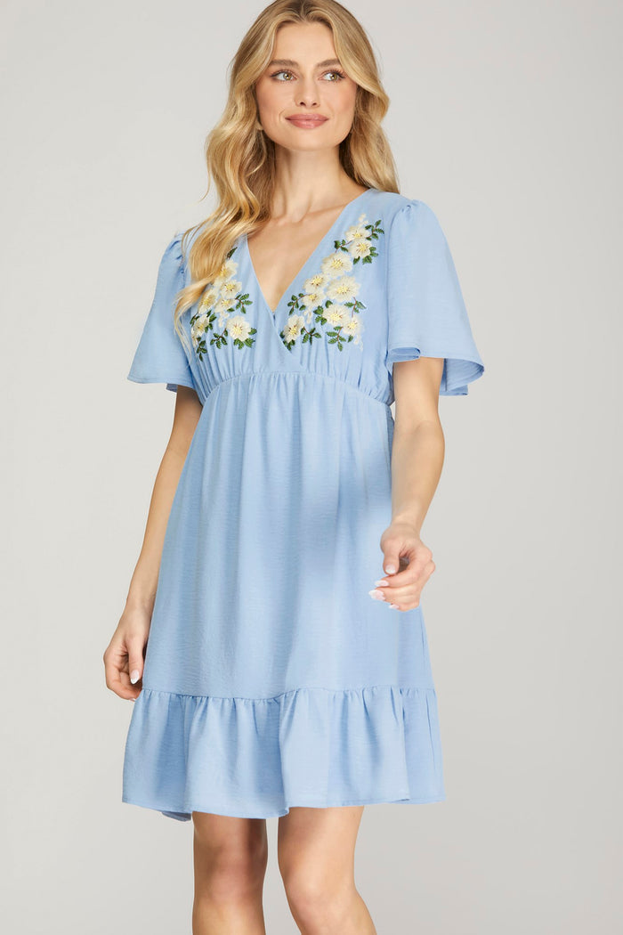 Skies Are Blue Dress