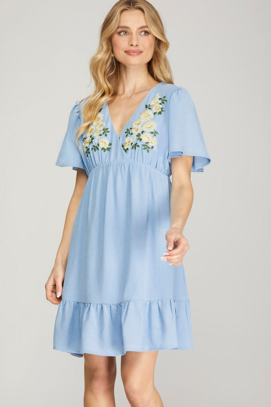 Skies Are Blue Dress