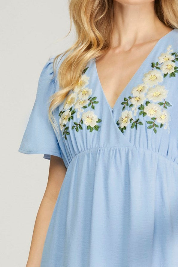Skies Are Blue Dress