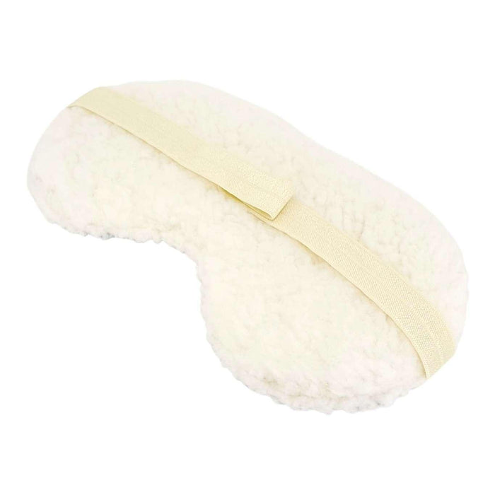 Sleep Mask - Emerald (Cream Sherpa) by Little Man Originals
