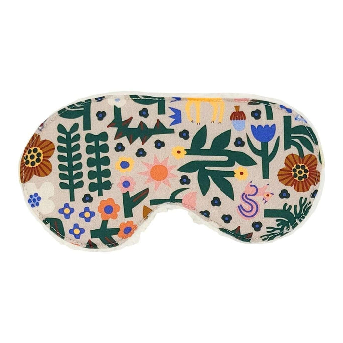 Sleep Mask - Fernwood (Cream Sherpa) by Little Man Originals
