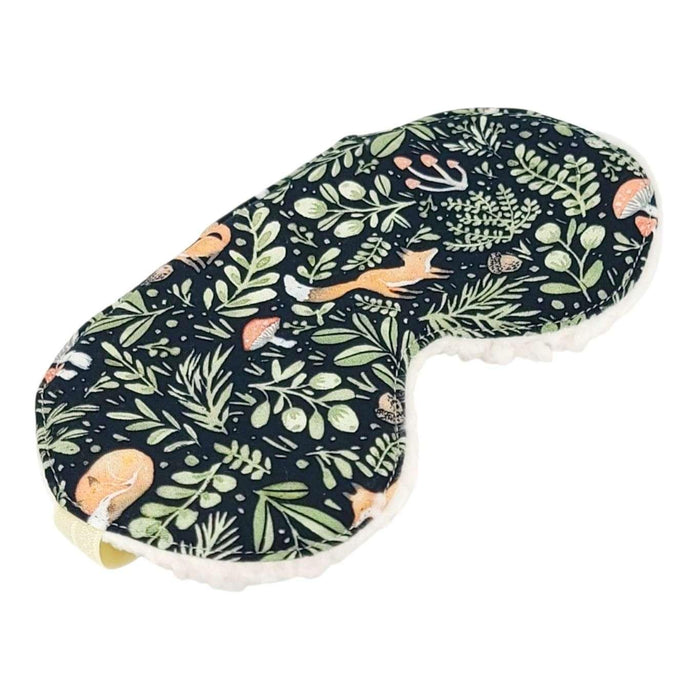Sleep Mask - Fox + Toadstool (Cream Sherpa) by Little Man Originals