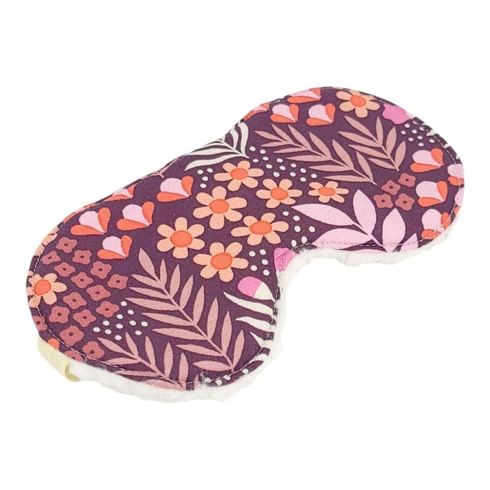 Sleep Mask - Heather + Bloom (Cream Sherpa) by Little Man Originals