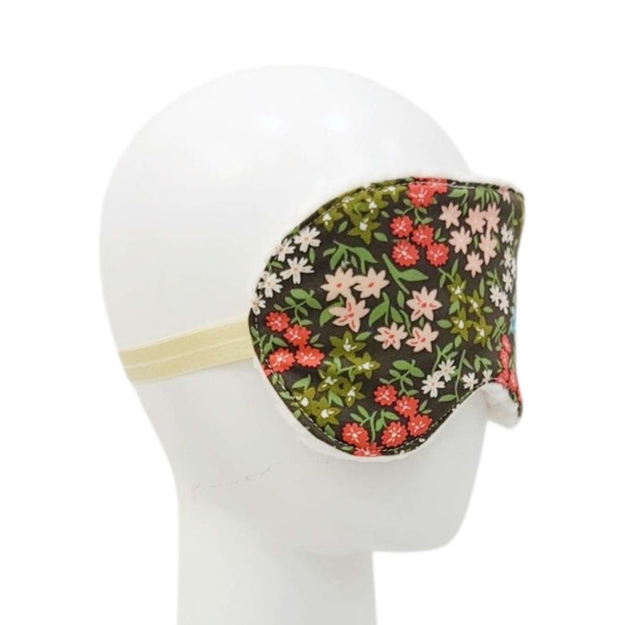 Sleep Mask - Le Petite Fleur (Cream Sherpa) by Little Man Originals