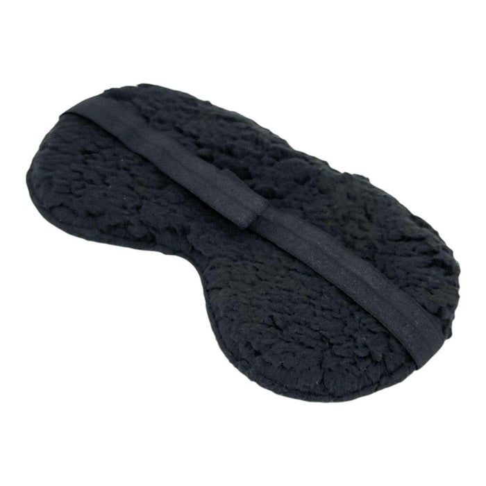 Sleep Mask - Moonscape (Black Sherpa) by Little Man Originals
