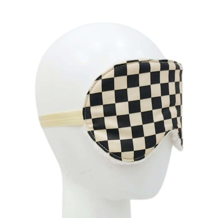 Sleep Mask - Rebel Rebel (Cream Sherpa) by Little Man Originals