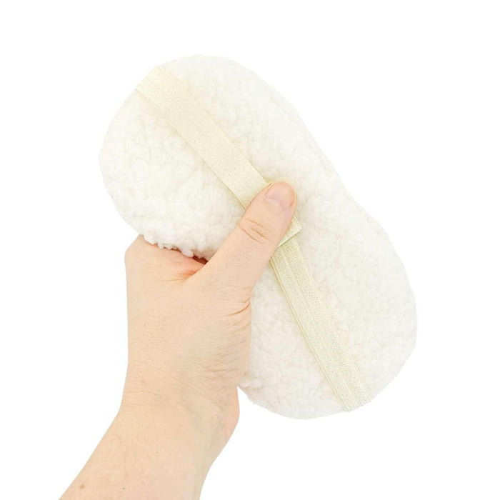 Sleep Mask - Whiskers (Cream Sherpa) by Little Man Originals