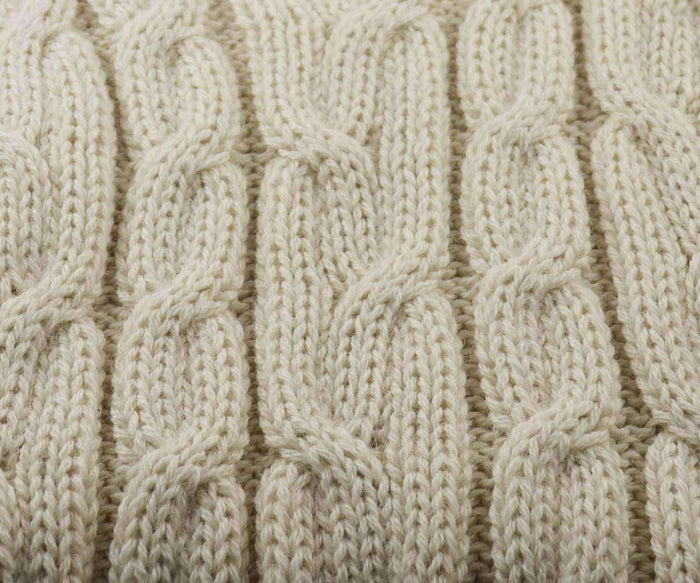 Sleeveless Cable Knit Alpaca Sweater-Apparel-Alpaca Direct-Alpaca Direct