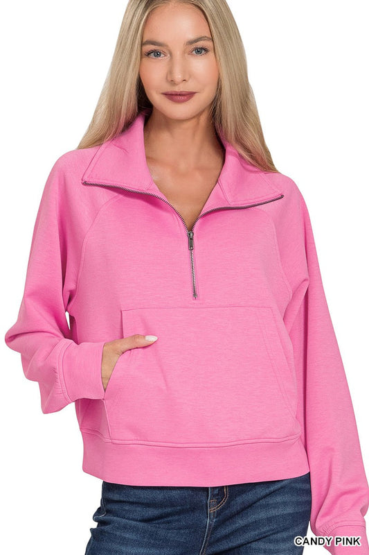 So Soft Half-Zip