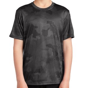 Sport-Tek Kids CamoHex Tee