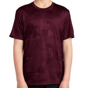 Sport-Tek Kids CamoHex Tee