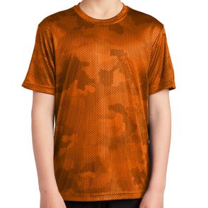 Sport-Tek Kids CamoHex Tee