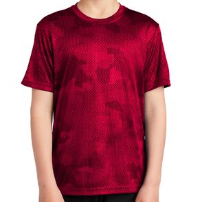 Sport-Tek Kids CamoHex Tee