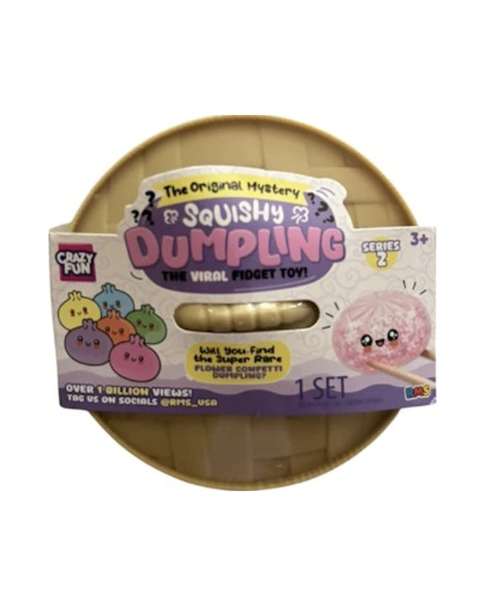 Squishy Bun The Original Mystery Squishy Dumpling - Flower Confetti Dumpling Edition Blind Box