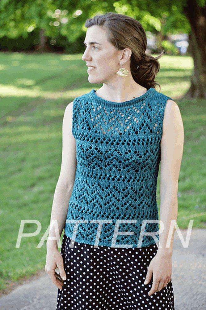 Stick Chick Knit Sirin Tank *PATTERN ONLY*-Patterns-Stick Chick Knits-Alpaca Direct