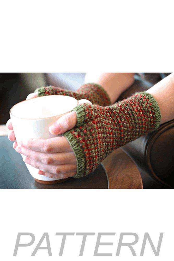 Stick Chick Knits Prickly Fingerless Gloves PATTERN ONLY-Patterns-Stick Chick Knits-Alpaca Direct