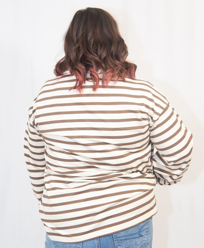 Striped Collared Shirt