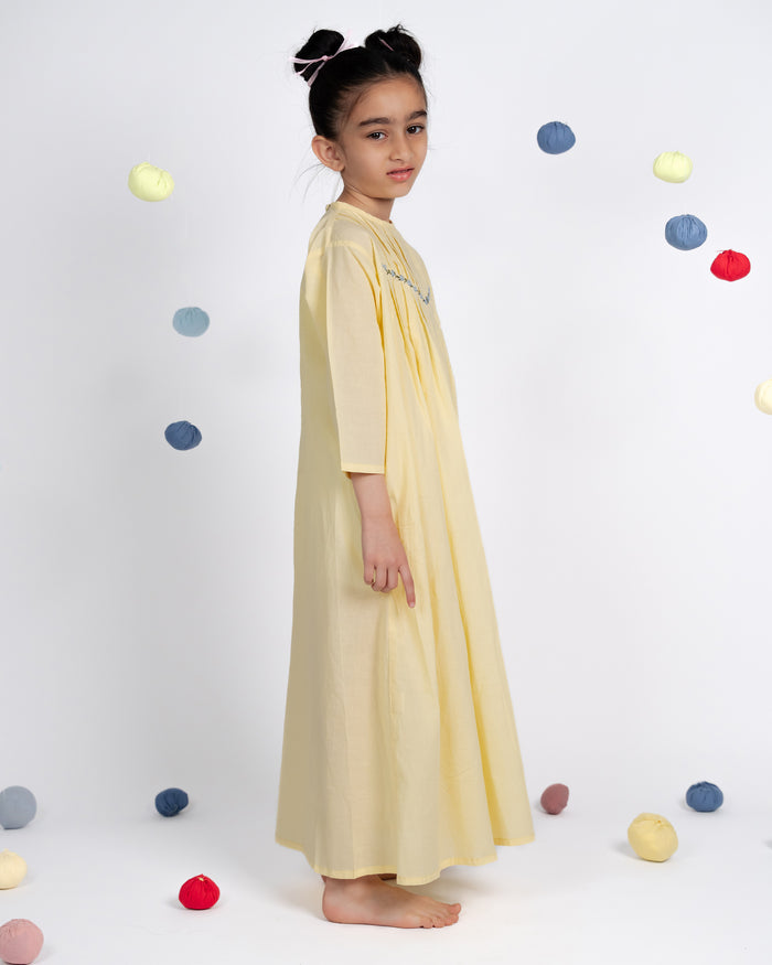 Sunny Dress - Lemon Yellow