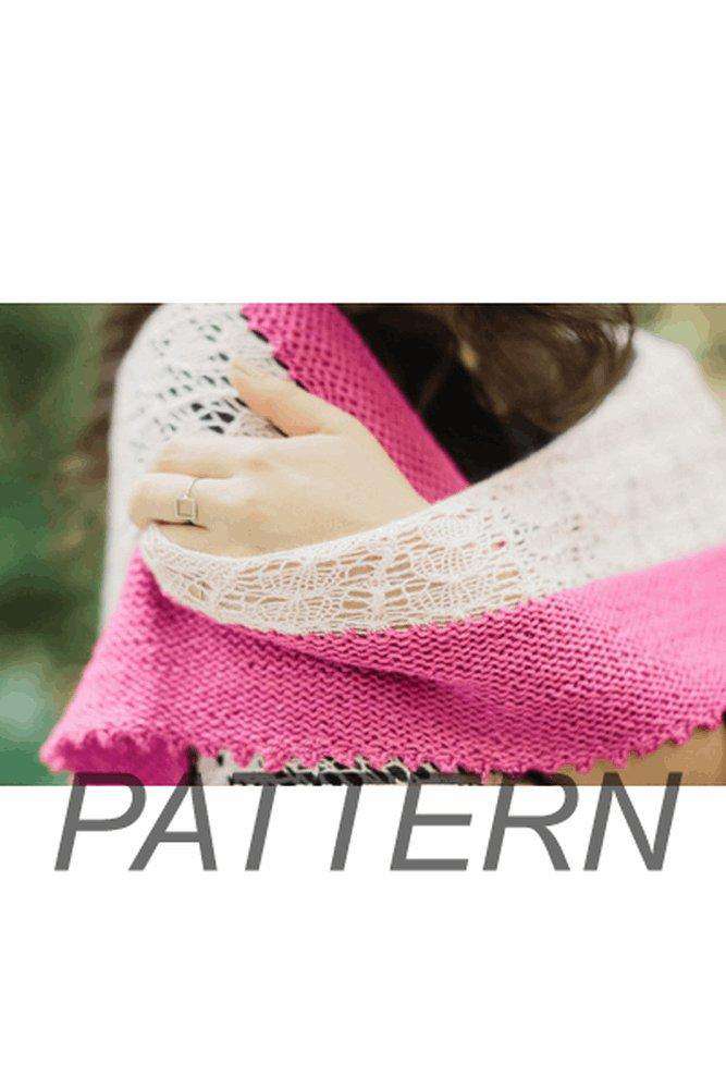 Sweet Georgia Winter Sunrise Shawl PATTERN ONLY-Patterns-SweetGeorgia Yarns-Alpaca Direct