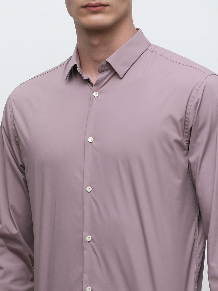 Taupe Formal Full Sleeves Shirt