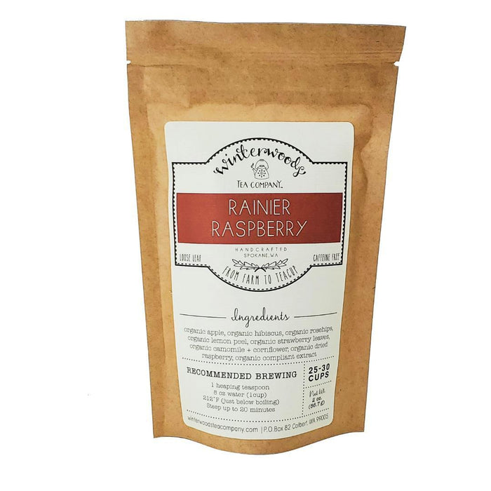 Tea Blend - Herbal - Rainier Raspberry by Winterwoods Tea Company