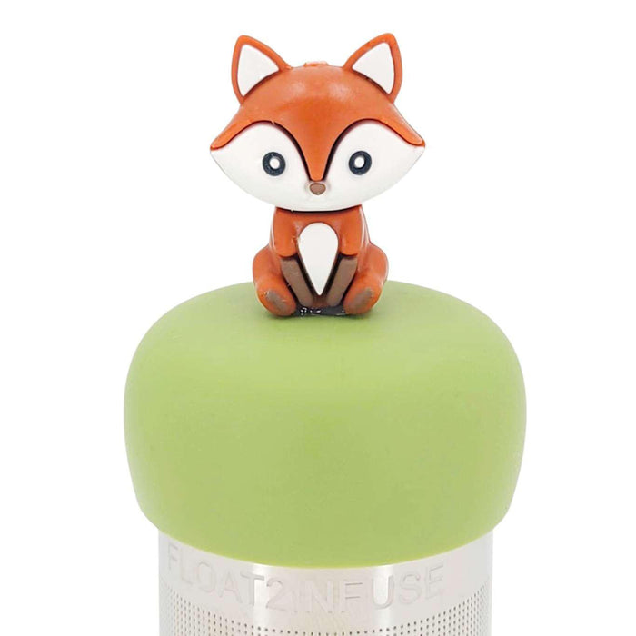 Tea Infuser - Fox (Green Base) by Float2Infuse
