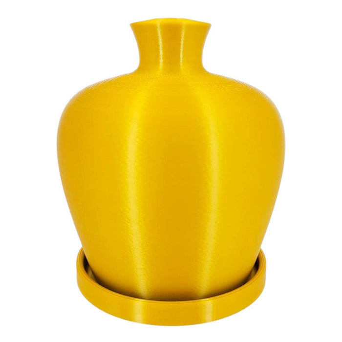 Thumb Pot - Smooth Water Bell with Drip Tray (Gold) by Rosebud Homegoods