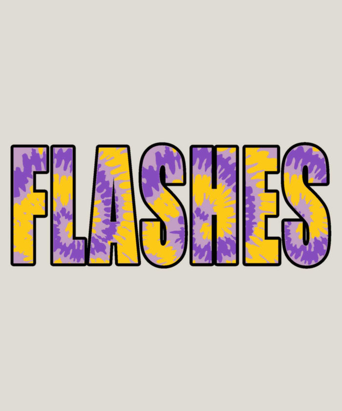 Tie Dye Flashes Tee #5