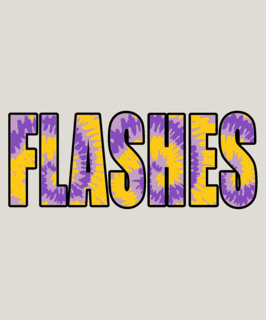 Tie Dye Flashes Tee #5