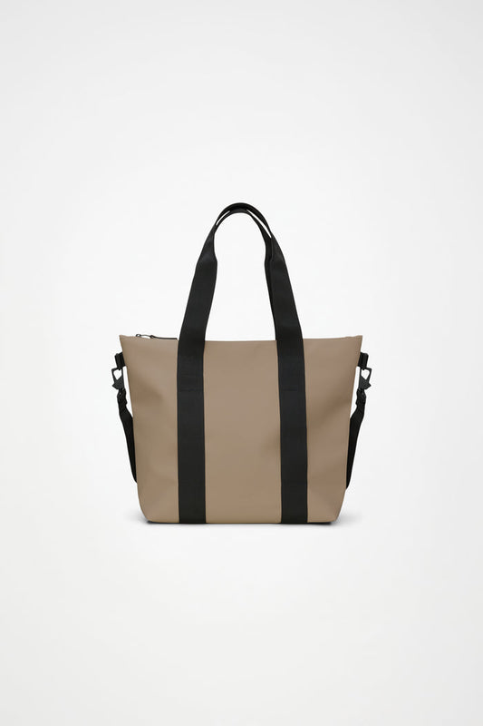 RAINS Tote Bag Mini Beige 18.50L H36 x D13 x W46 cm Tote