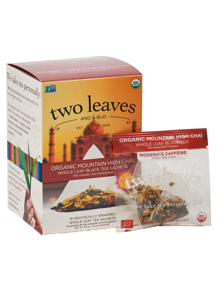Two Leaves and a Bud Organic Mountain High Chai-Tea-Two Leaves and a Bud-Alpaca Direct