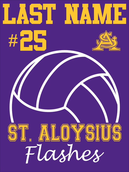 VCS Volleyball Yard Sign