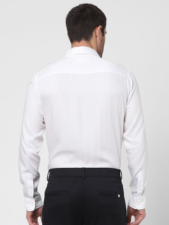 White Full Sleeves Shirt