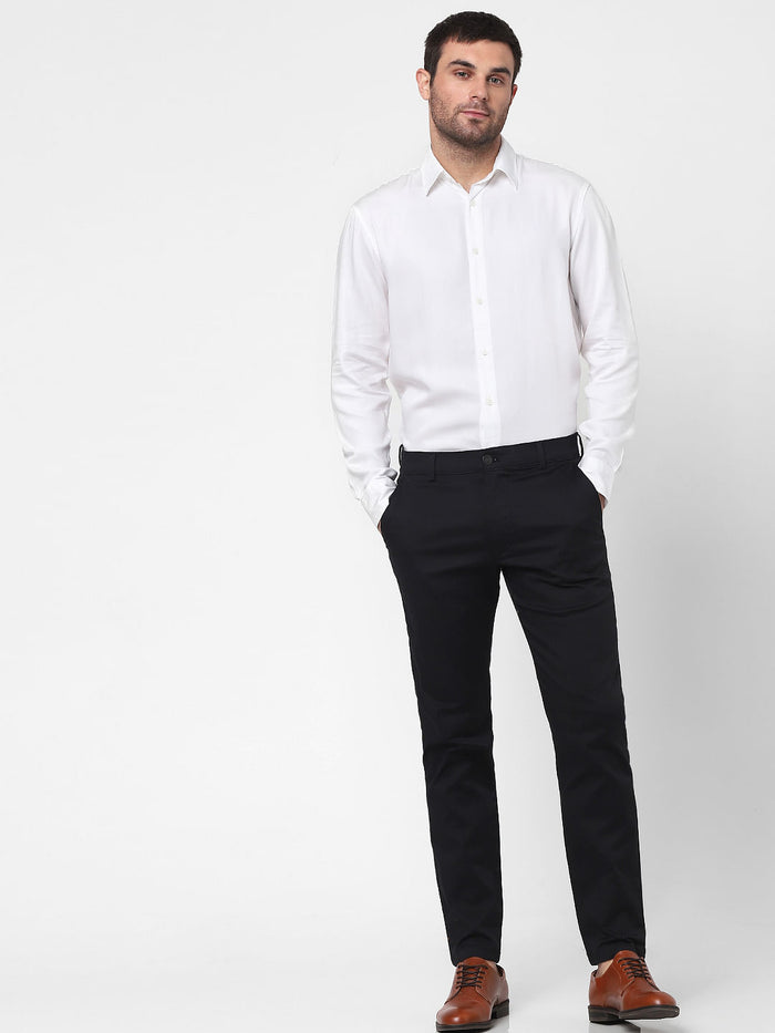 White Full Sleeves Shirt