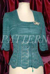 White Lies Designs - Milinda Pullover Sweater Pattern #138-Patterns-White Lies Designs-Alpaca Direct